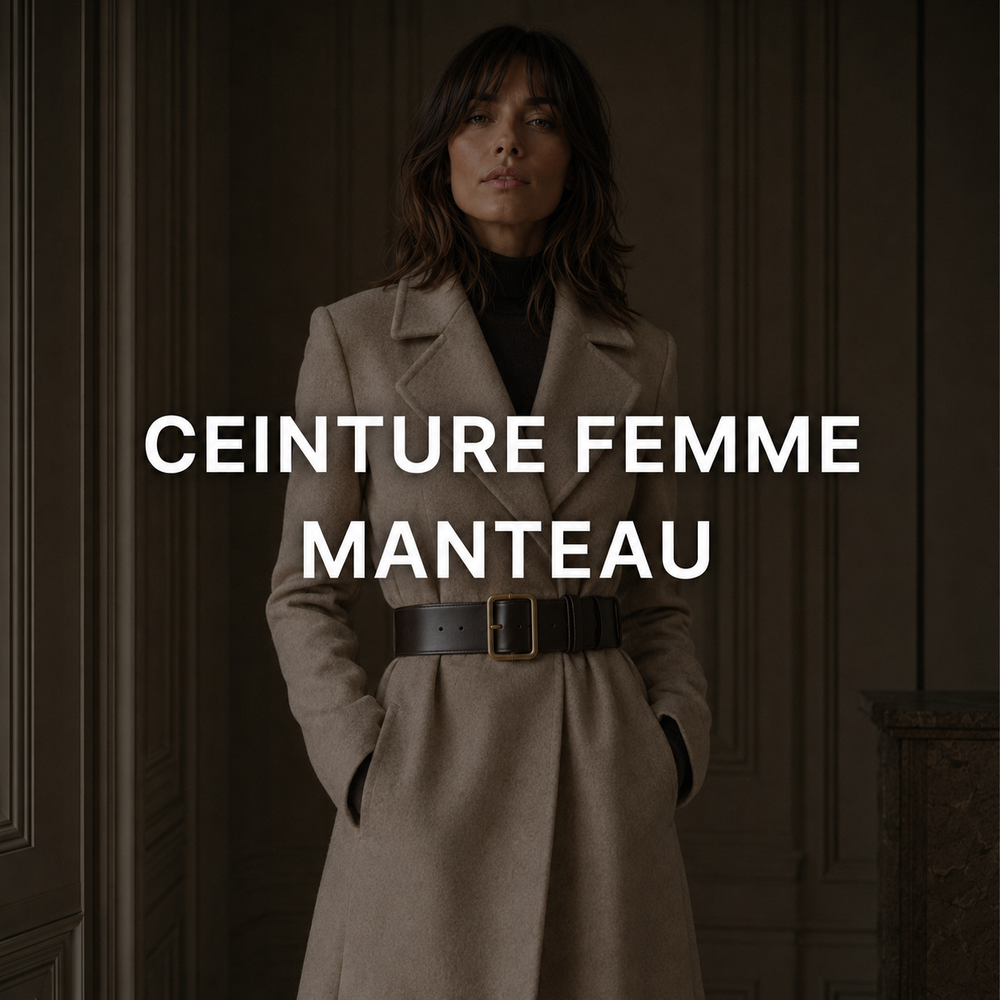 Ceinture pour manteau