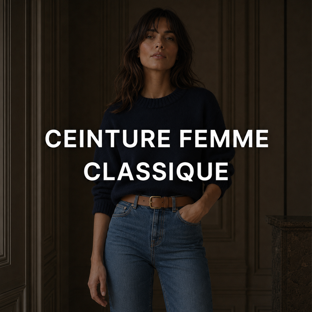 Ceinture classique femme