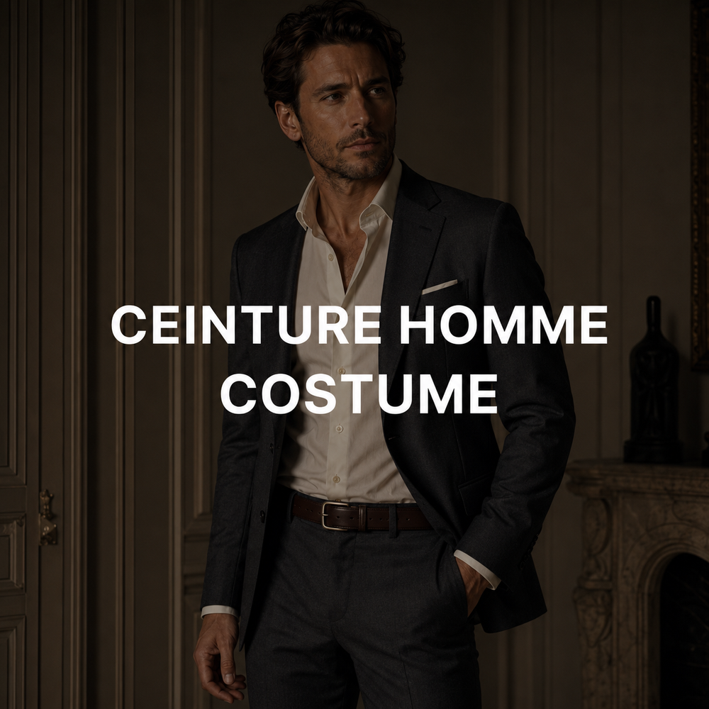 Ceinture pour costume homme