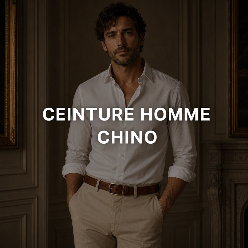 Ceinture pour chino homme