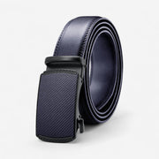Ceinture automatique pour homme aspect grainé et ajustement millimétrique