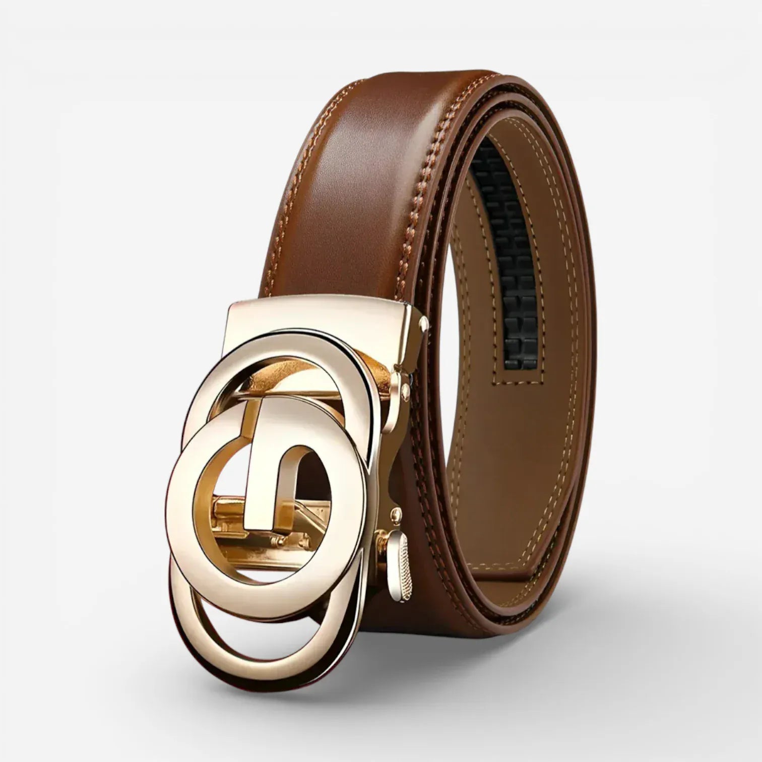 Ceinture automatique pour homme avec boucle moderne et élégante
