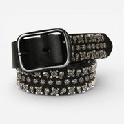 Ceinture cloutée femme en cuir style gothique