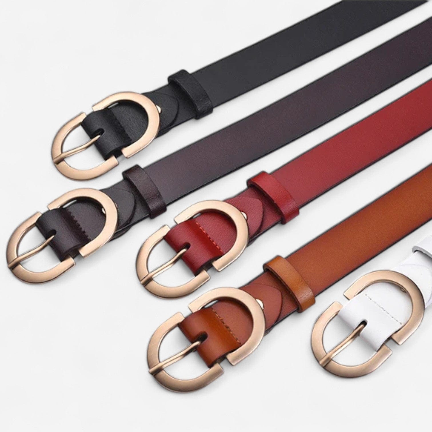 Ceinture pour femme en cuir