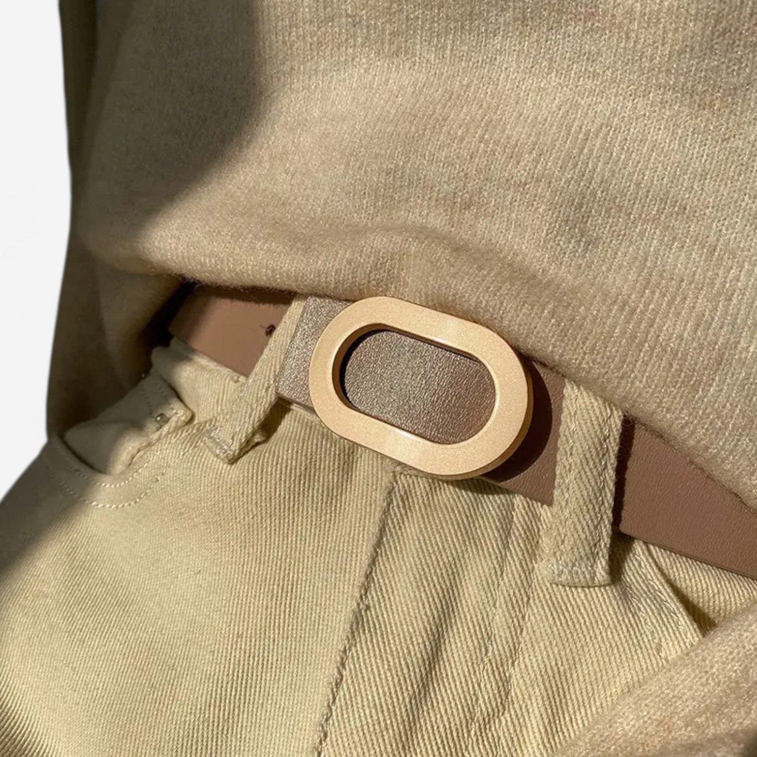 Ceinture pour femme en cuir