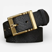 Ceinture pour homme en cuir avec motif animal embossé unique
