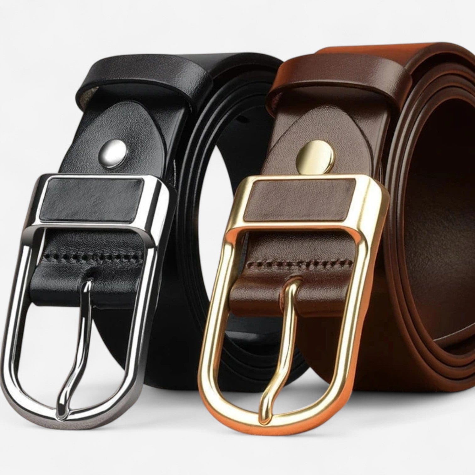 Ceinture pour homme en cuir