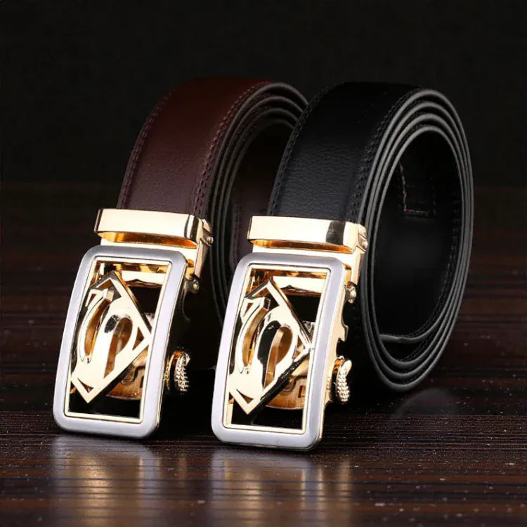 Ceinture pour homme en cuir style formel et élégant
