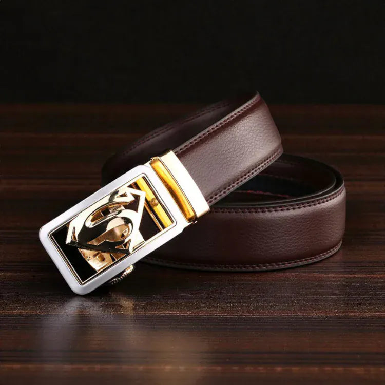Ceinture pour homme en cuir style formel et élégant