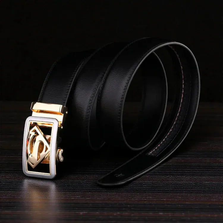 Ceinture pour homme en cuir style formel et élégant