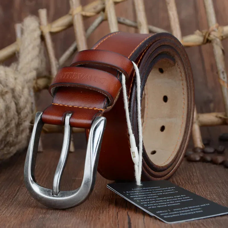 Ceinture pour homme en cuir