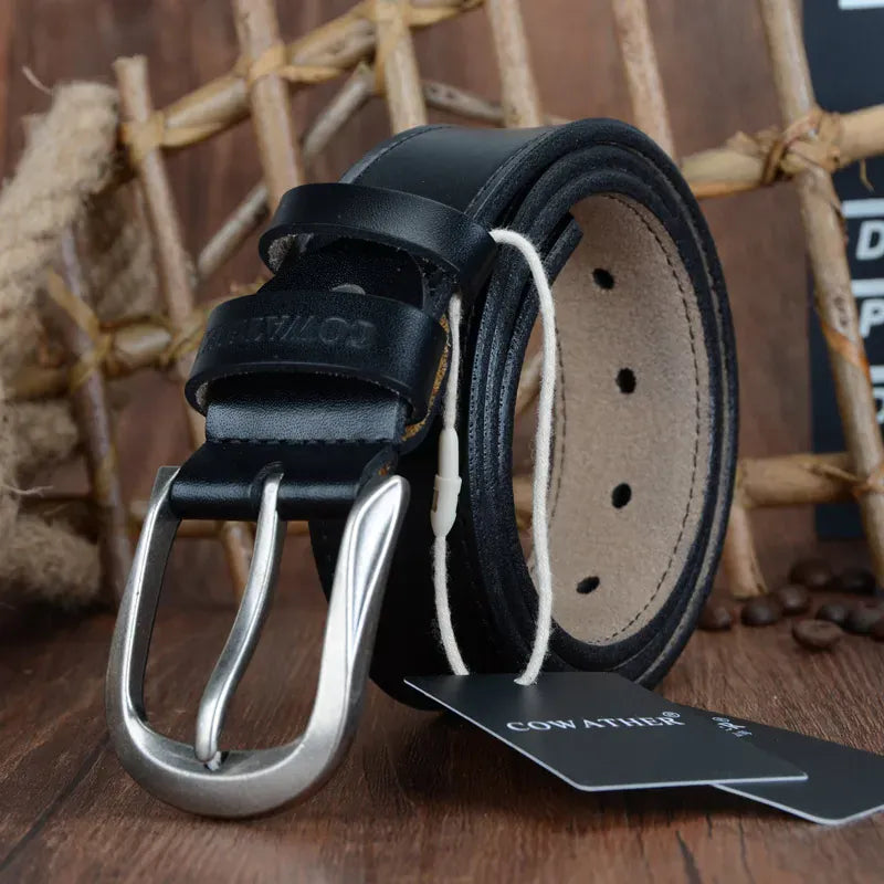 Ceinture pour homme en cuir