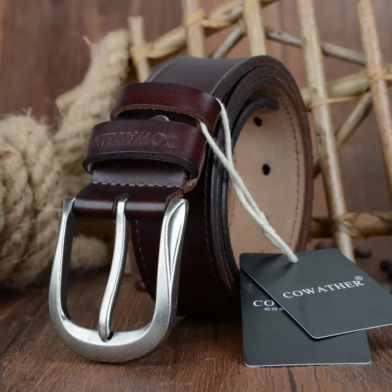 Ceinture pour homme en cuir