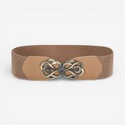 Ceinture élastique femme large pour tenue sophistiquée