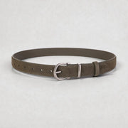 Ceinture en cuir suédé femme look moderne