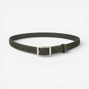 Ceinture en cuir suédé pour femme avec texture veloutée