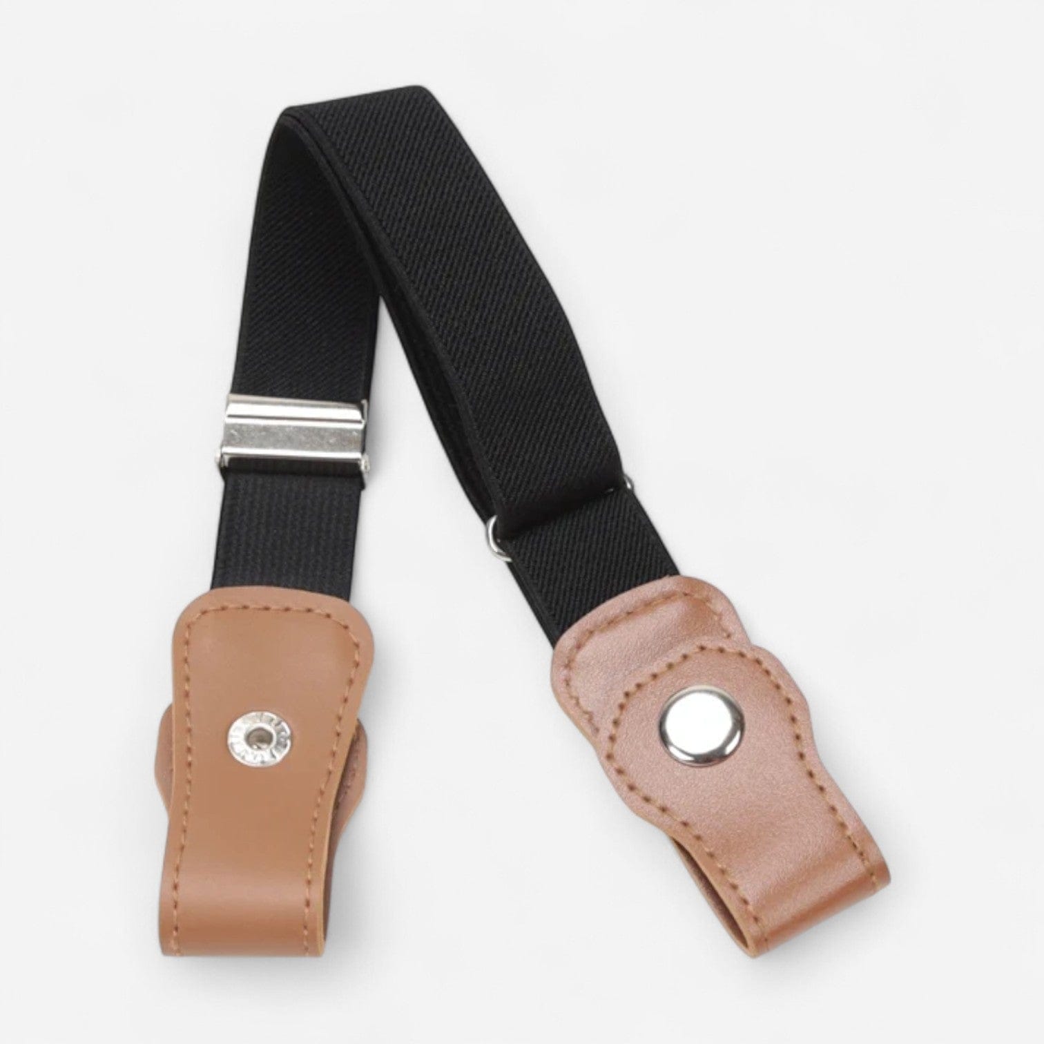 Ceinture enfant élastique sans boucle avec attaches ajustables