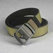 Ceinture pour homme réversible avec toile en nylon et boucle rotative