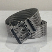 Ceinture pour homme toile robuste avec double ardillon