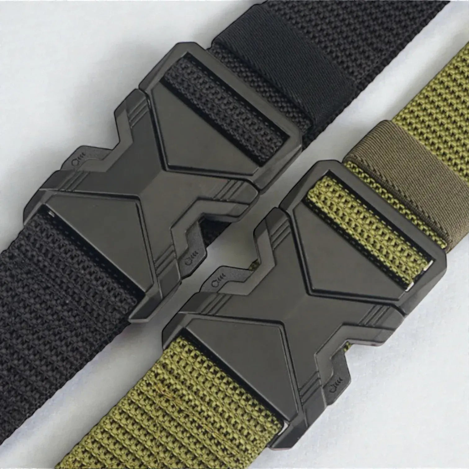 Ceinture pour homme toile légère avec design tactique