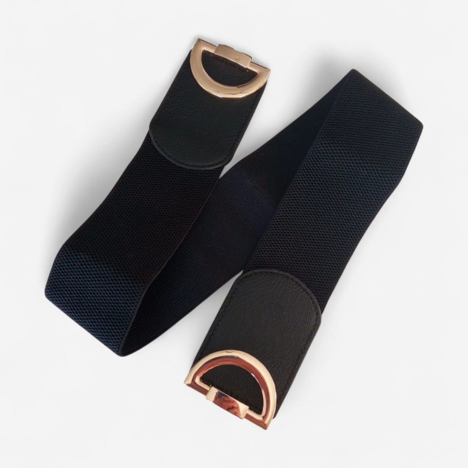 Ceinture large femme pour robe moderne et élastique