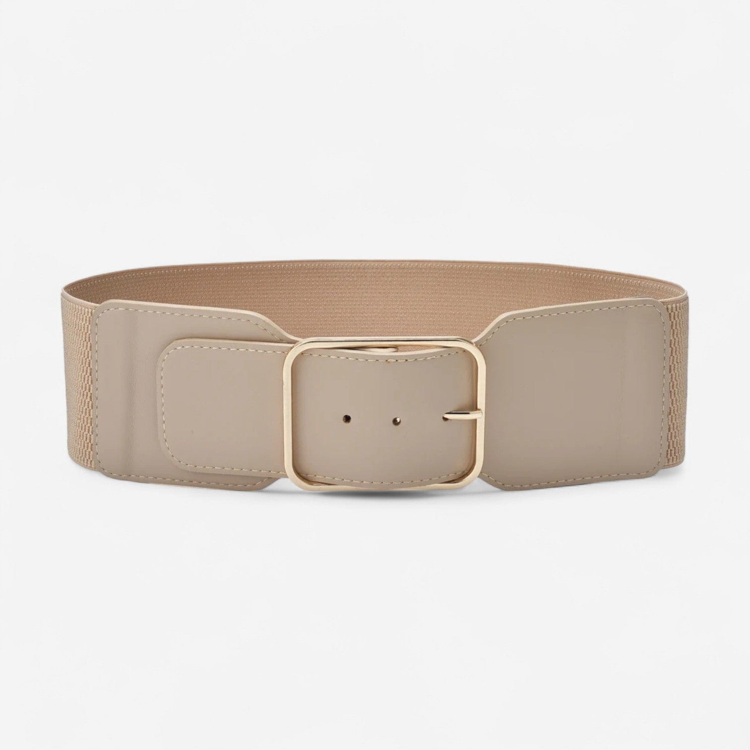 Ceinture large femme simili-cuir pour manteau léger