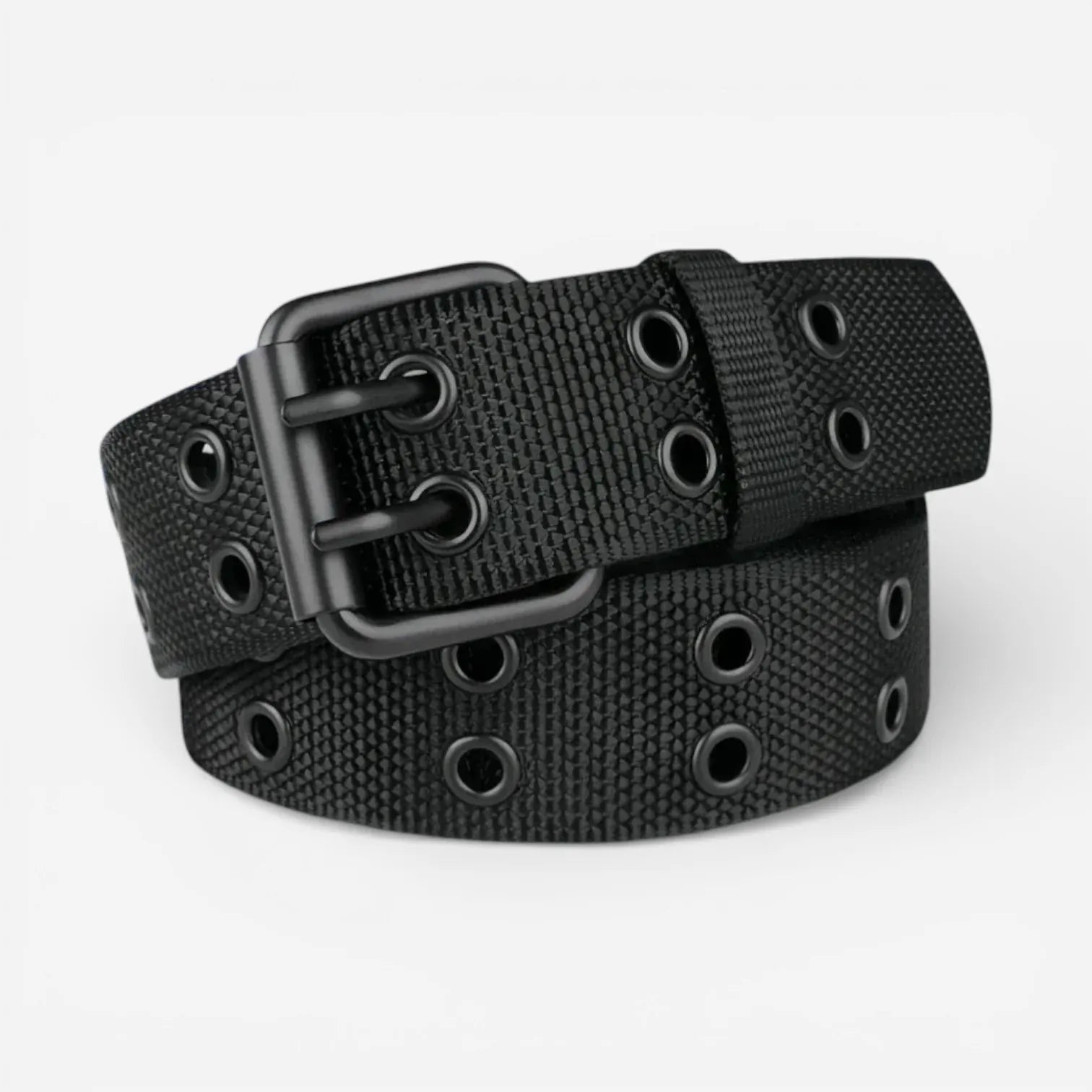 Ceinture militaire homme avec boucle double ardillon robuste