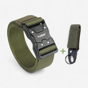 Ceinture tactique homme avec design technique et sangle tissée