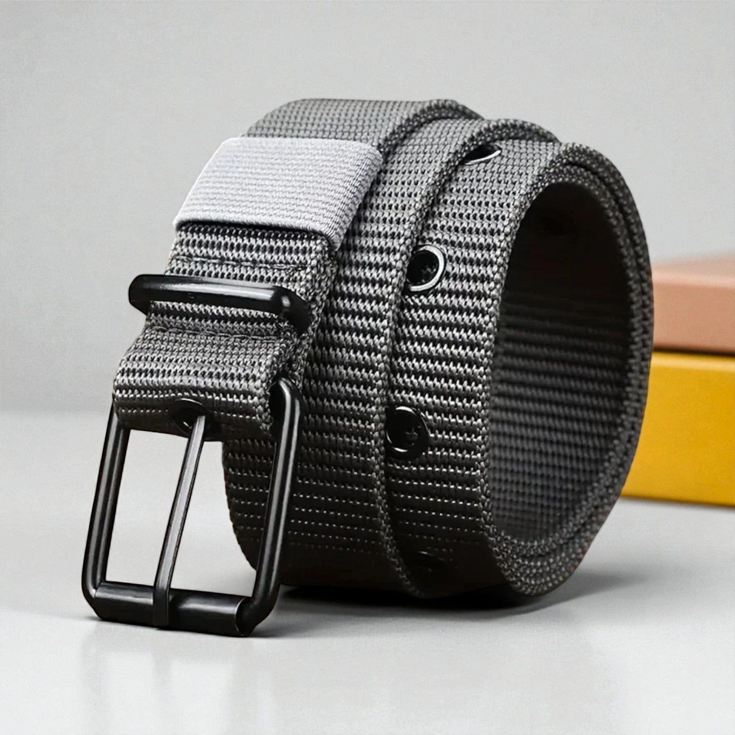 Ceinture toile homme tissée à porter avec jean ou cargo