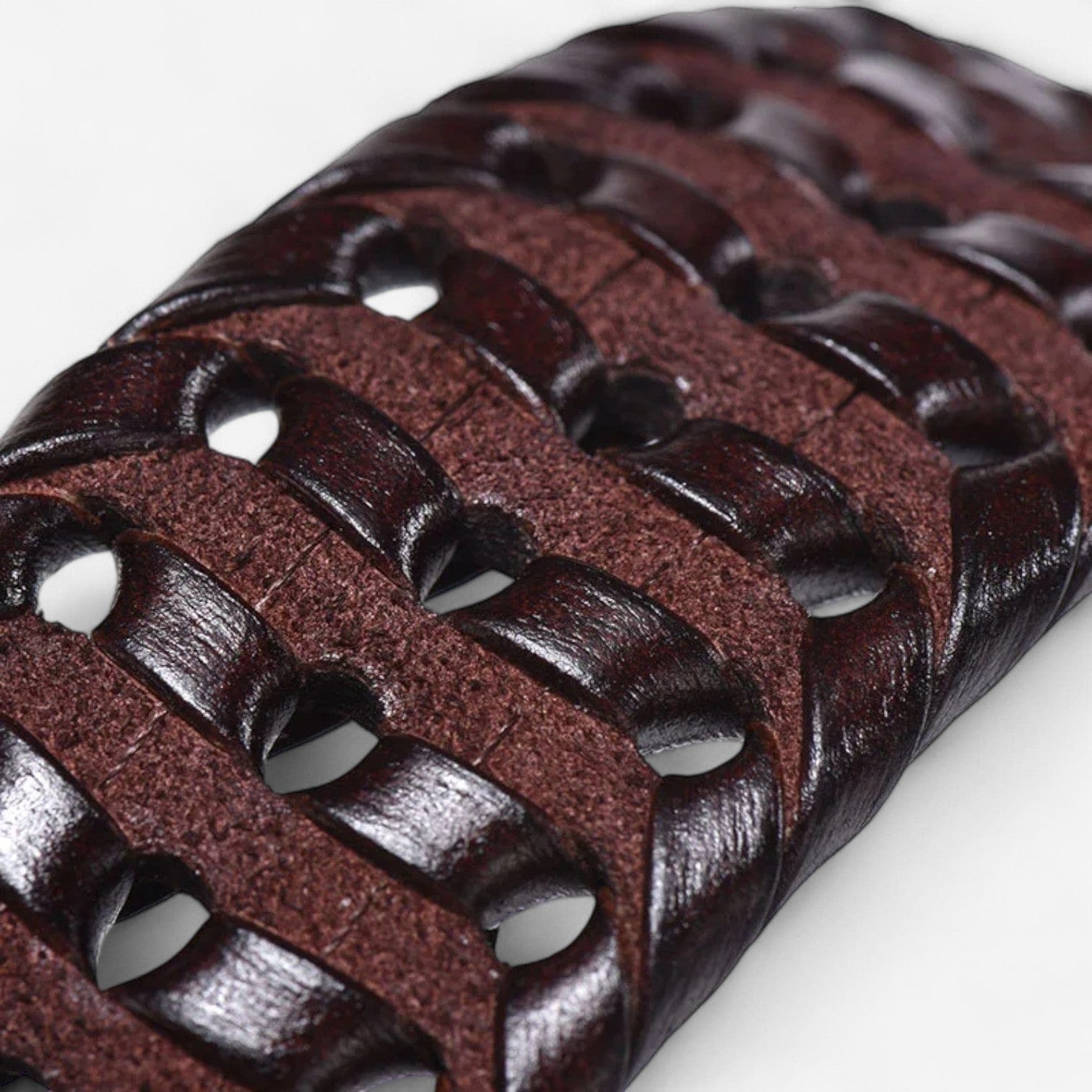 Ceinture Tressée homme