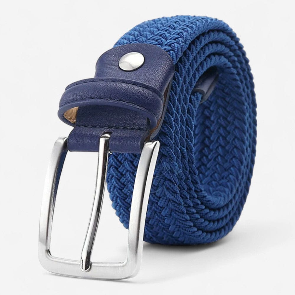Ceinture tressée homme