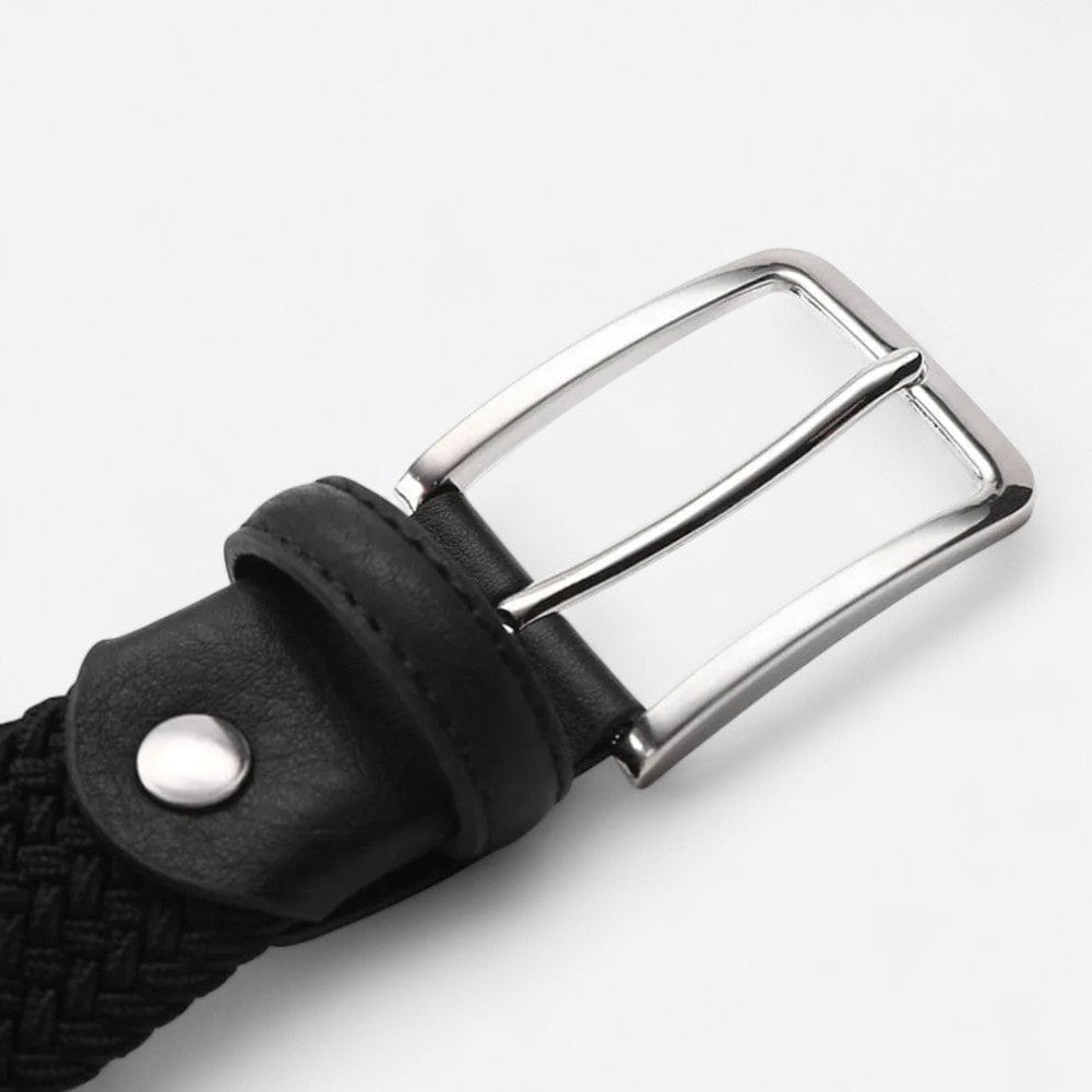 Ceinture tressée homme