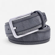 Ceinture unisexe avec finition bicolore et texture douce