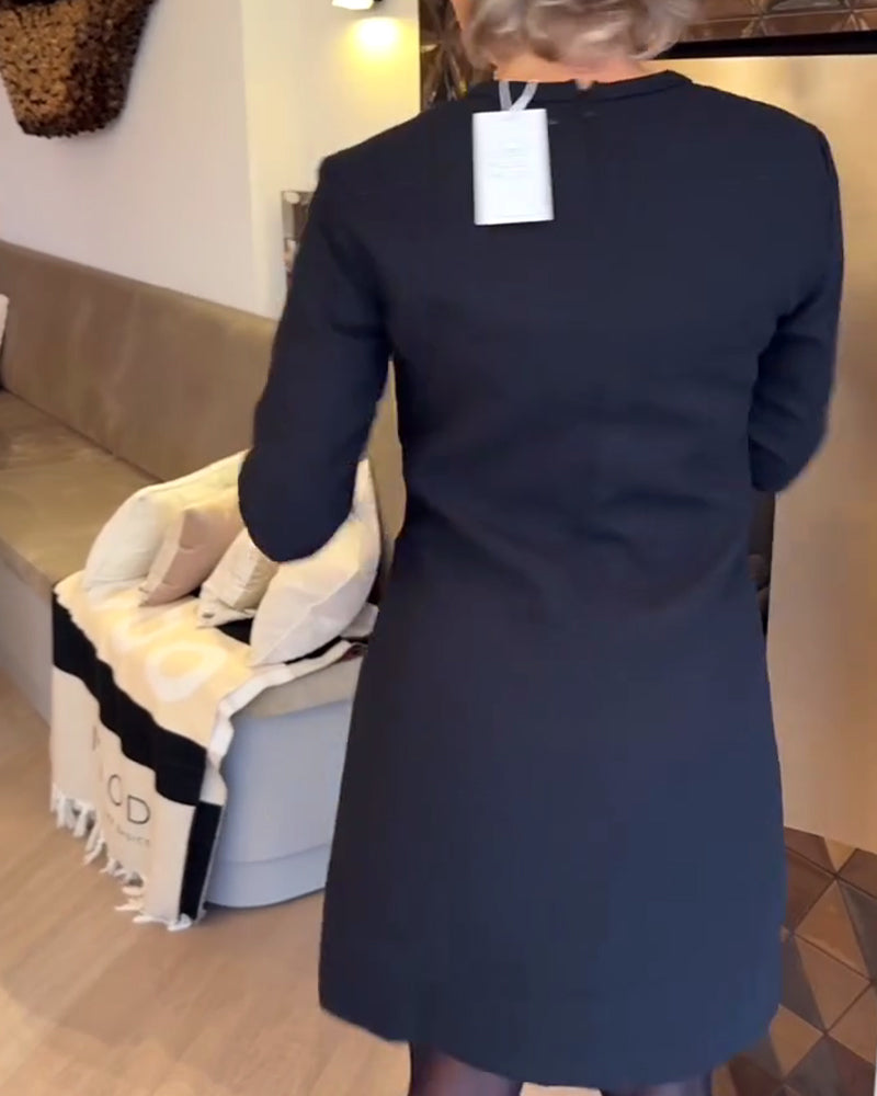 Robe élégante près du corps - Noir