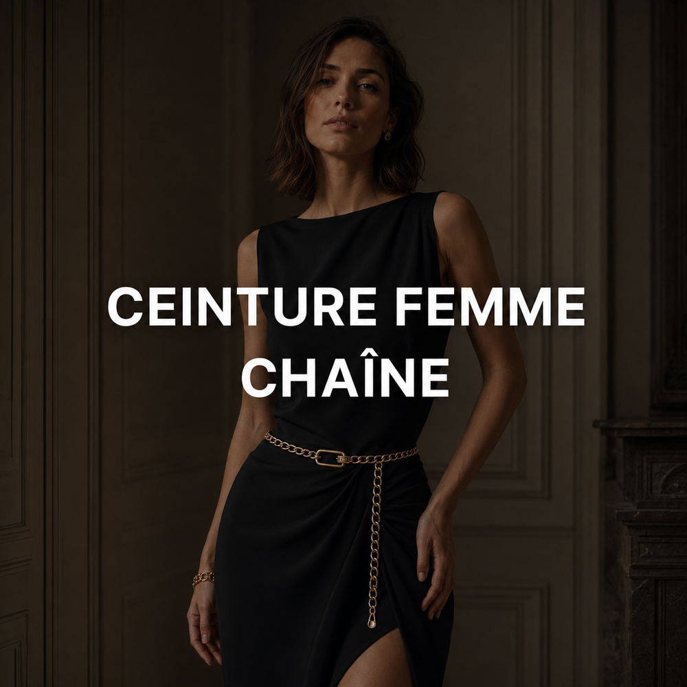 Ceinture chaîne femme