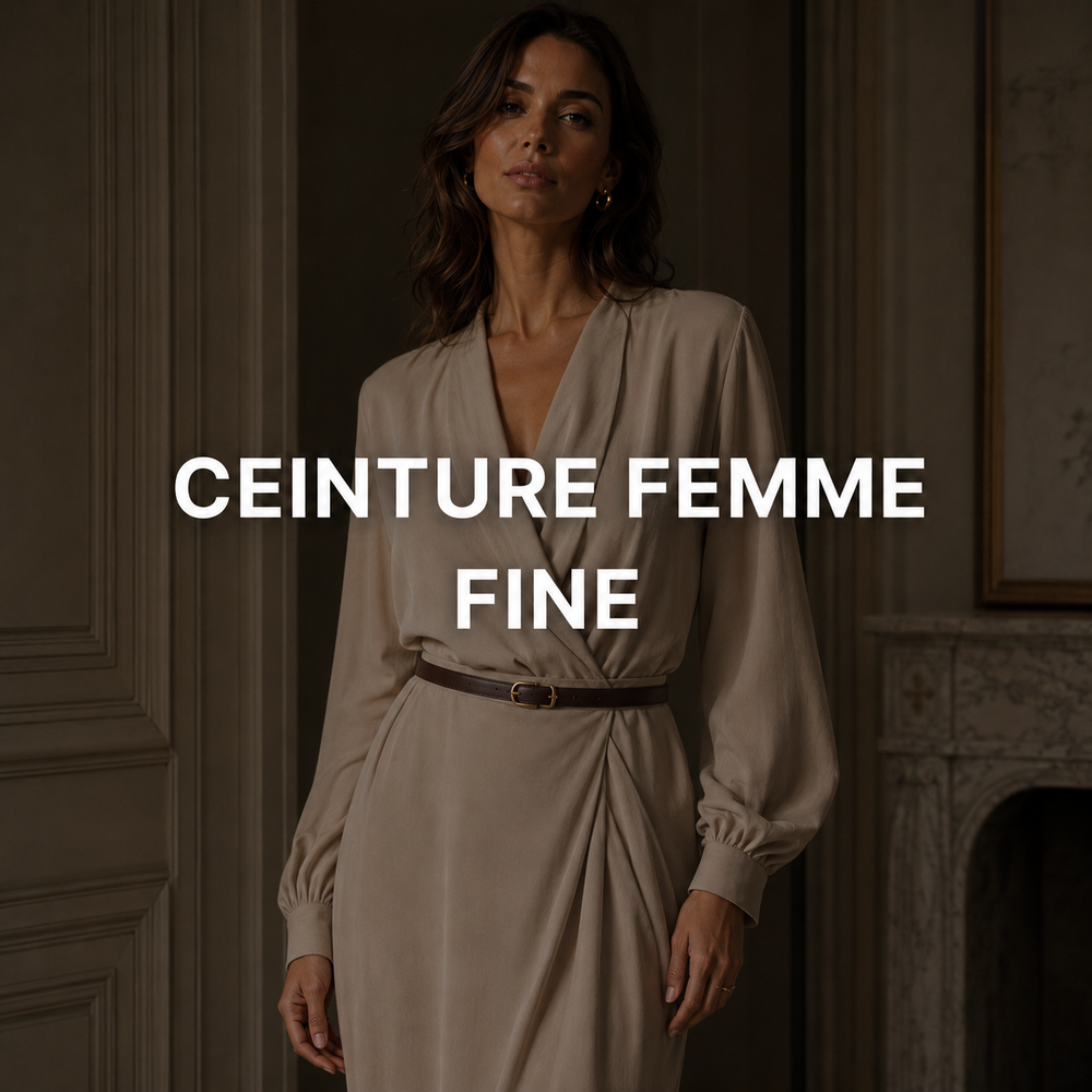 Ceinture fine femme