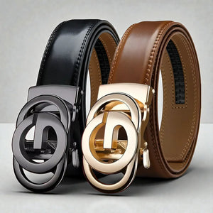 Ceinture automatique pour homme avec boucle moderne et élégante