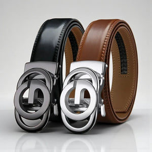 Ceinture automatique pour homme avec boucle moderne et élégante