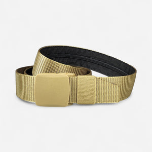 Ceinture automatique en canvas avec rangement sécurisé