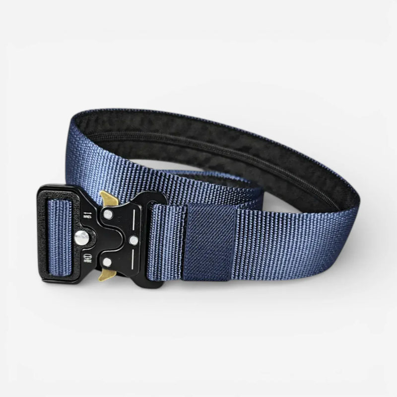Ceinture cache billets tactique avec compartiment zippé