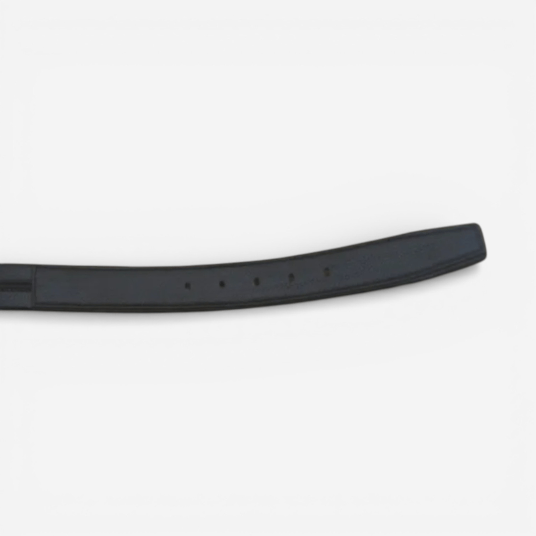 Ceinture cache billets en cuir avec fermeture éclair discrète