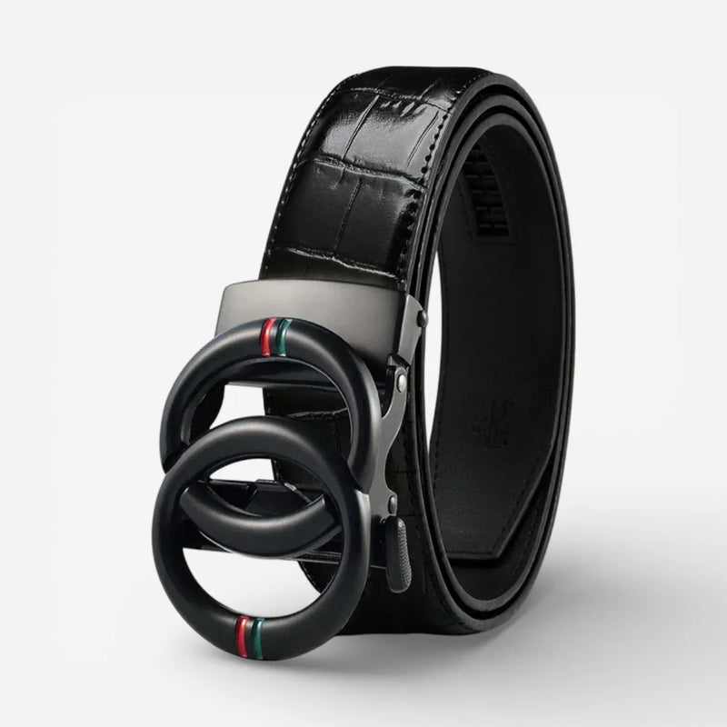 Ceinture cuir automatique homme avec système à cliquet