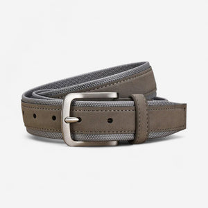 Ceinture cuir suédé pour homme avec design minimaliste