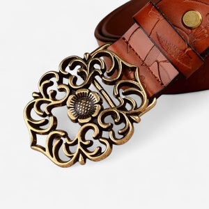 Ceinture pour femme en cuir