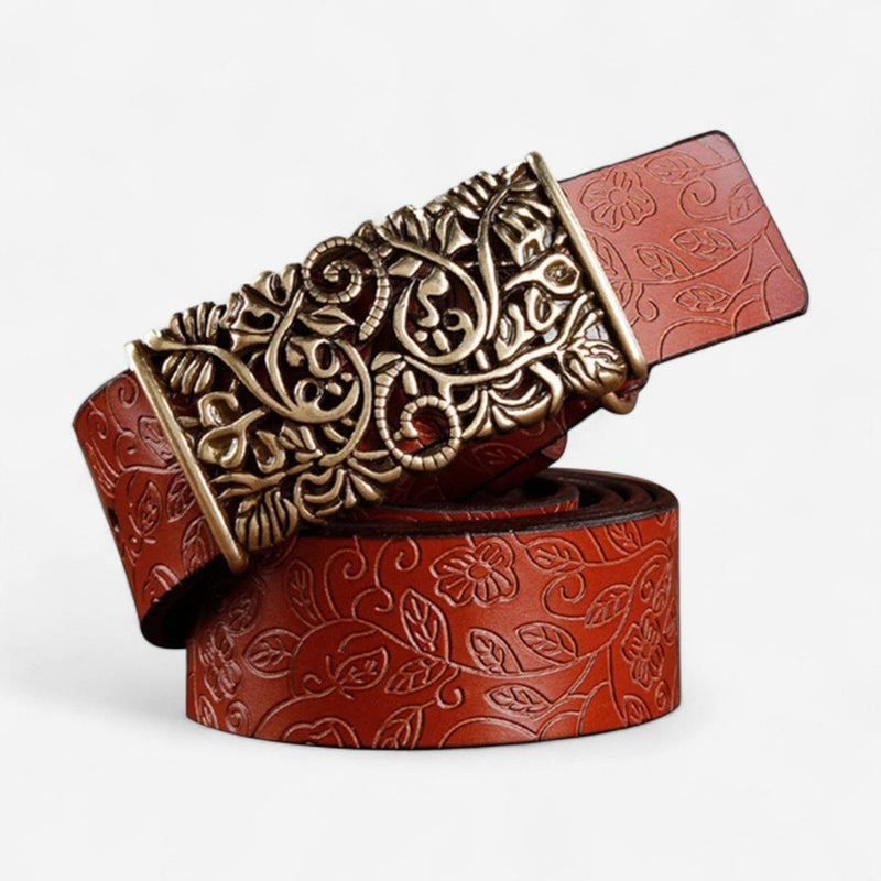 Ceinture pour femme en cuir