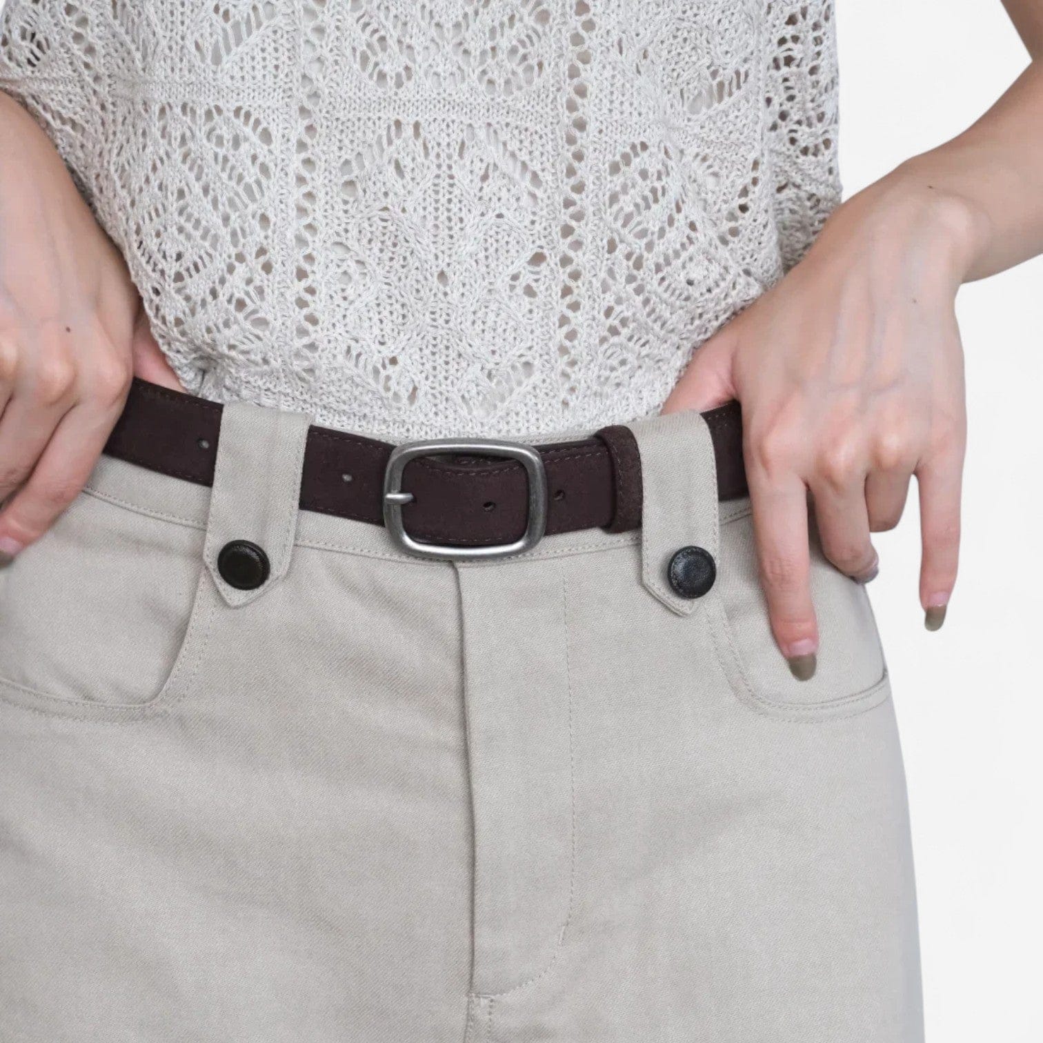 Ceinture pour femme en cuir