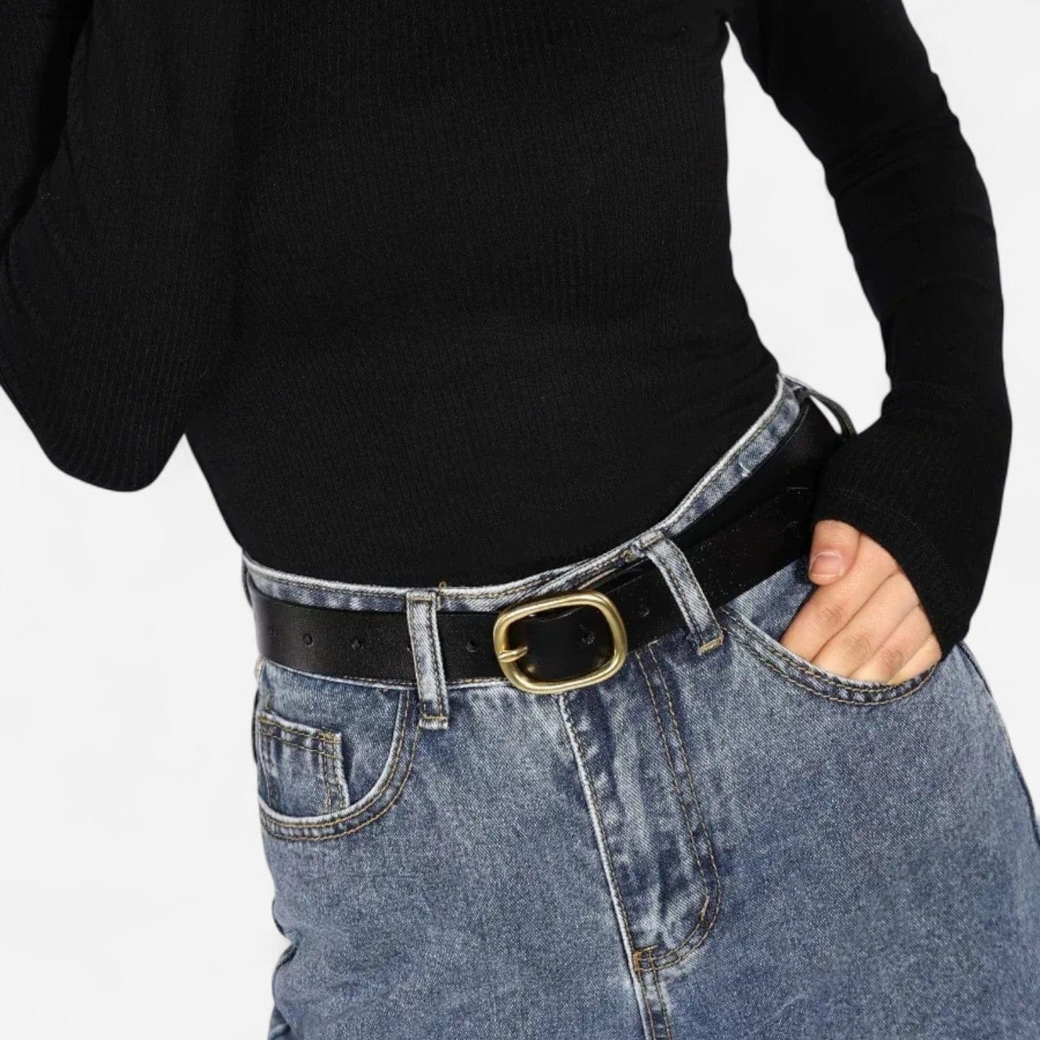 Ceinture pour femme en cuir