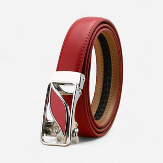 Feuille Rouge Argent