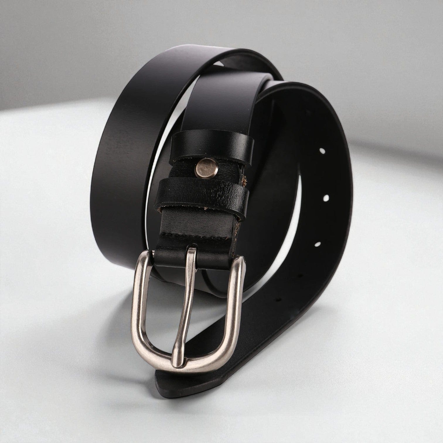 Ceinture pour femme en cuir style classique pour jean ou jupe
