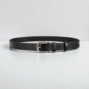 Ceinture pour femme en cuir style classique pour jean ou jupe